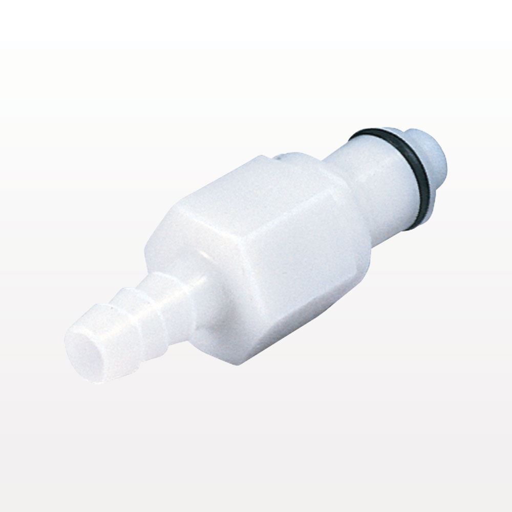 PLC Connector, Insert, Non-Valved, Barbed