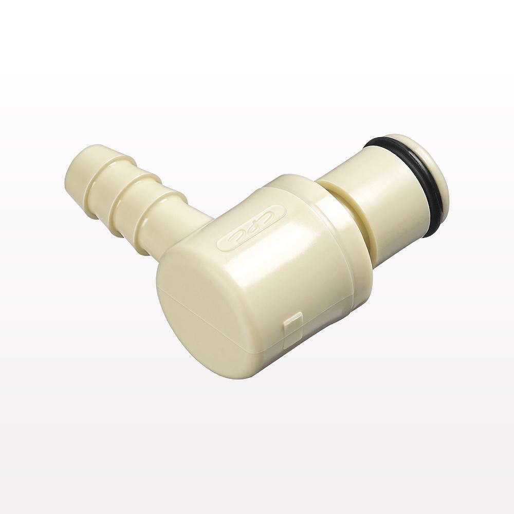 PLC12 Connector, Elbow Insert, Non-Valved, Barbed
