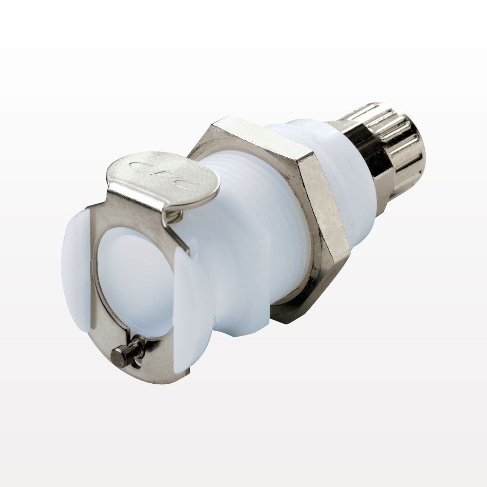 PLC Connector, Panel Mount Insert, Valved, Ferruleless
