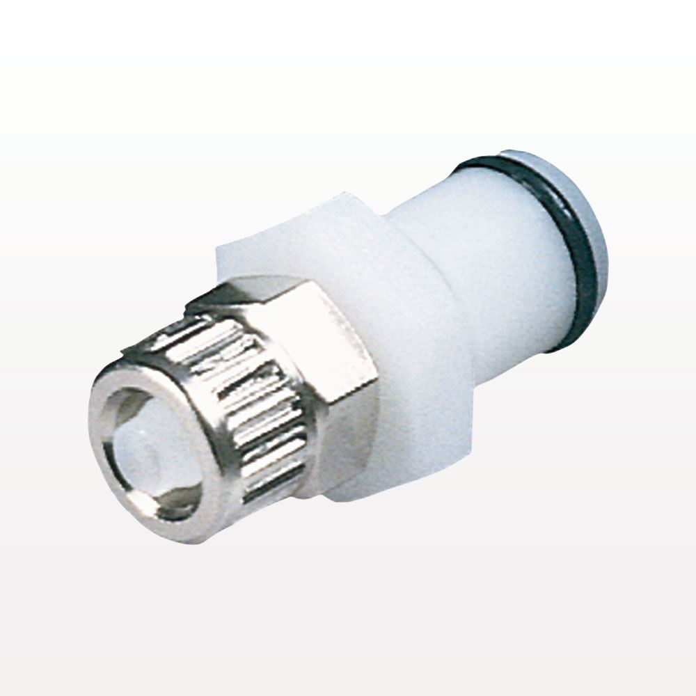PLC Connector, Insert, Valved, Ferruleless