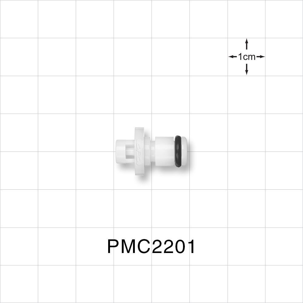 PMC Connector, Insert, Non-Valved, Barbed