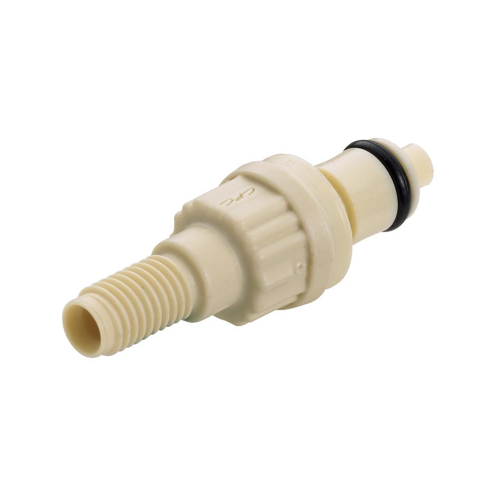 PMC12 Connector, Insert, Valved, Threaded