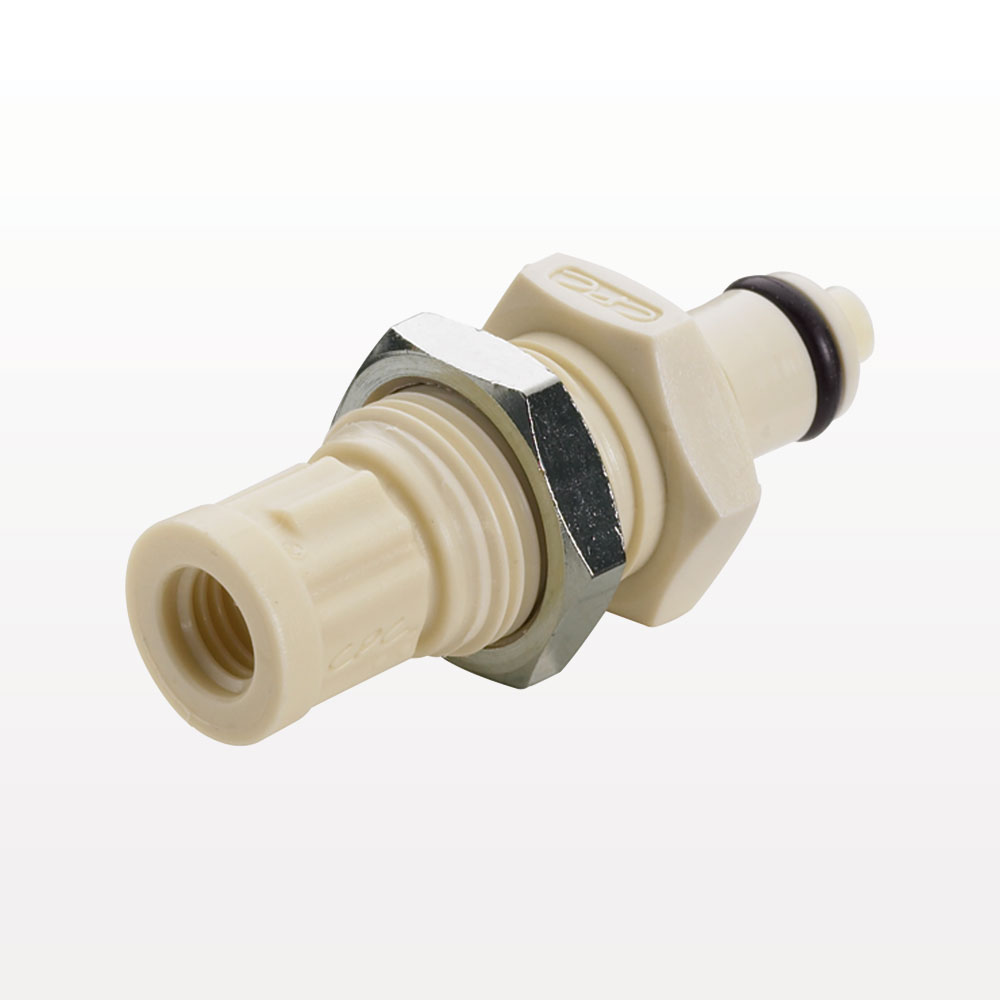 PMC12 Connector, Panel Mount Body, Valved