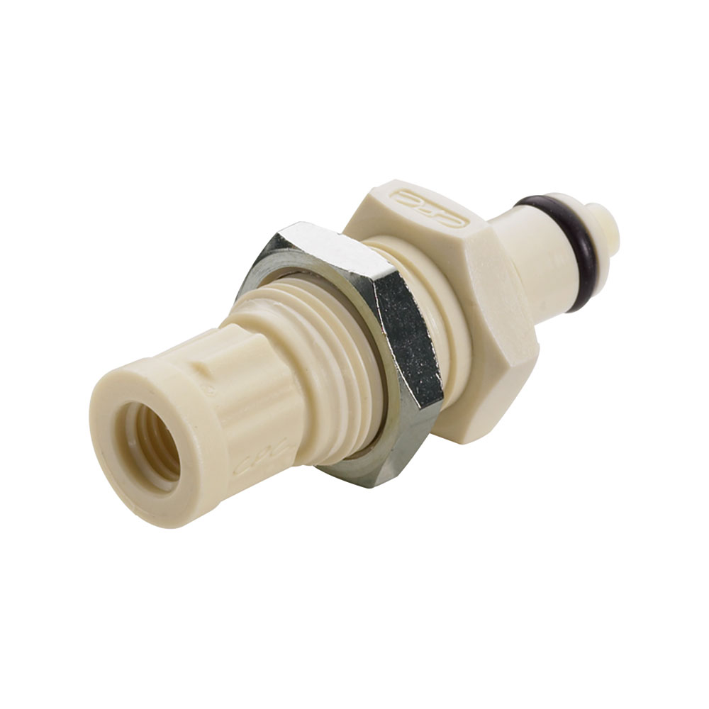 PMC12 Connector, Panel Mount Body, Valved