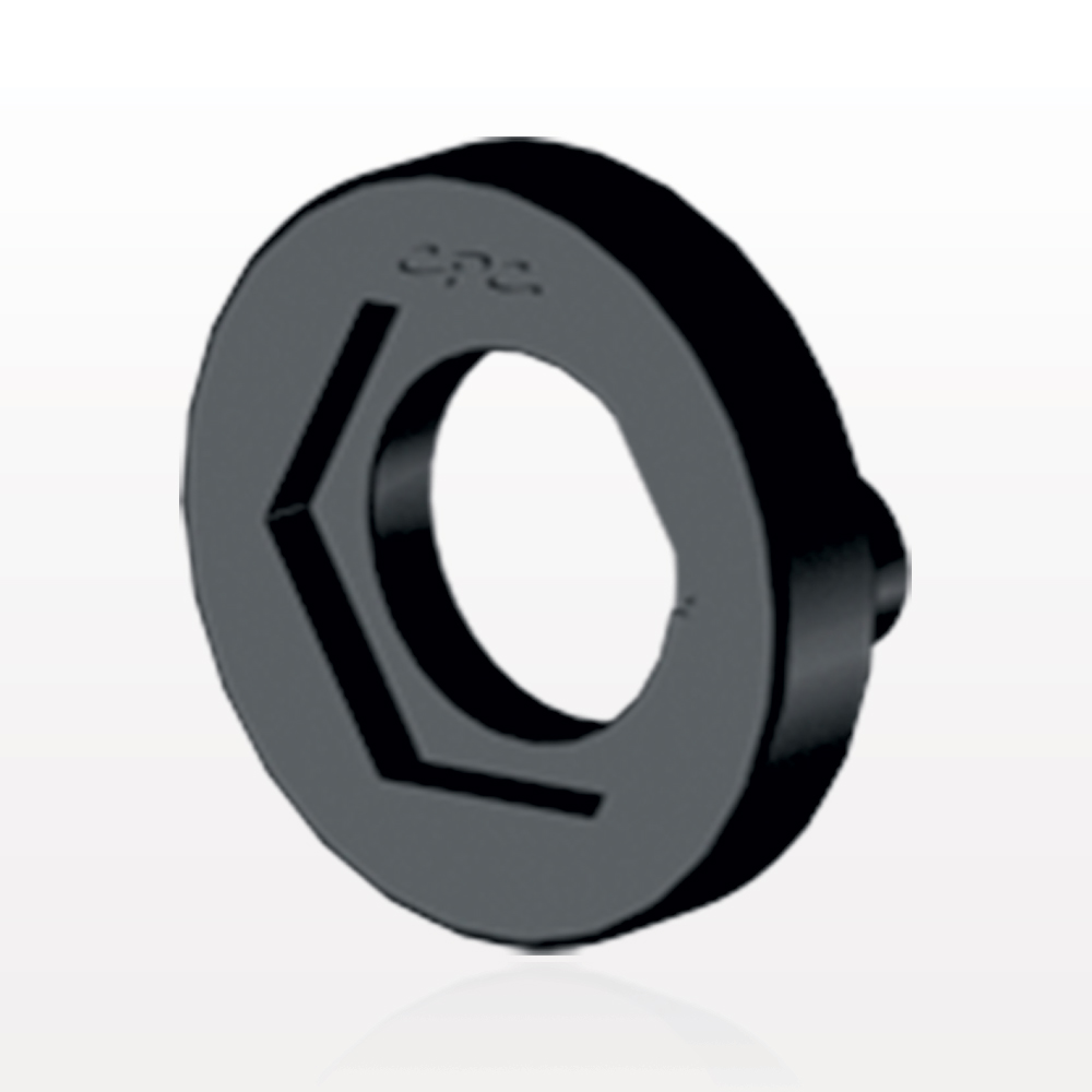 Color Code Ring, Black, 100/Bag
