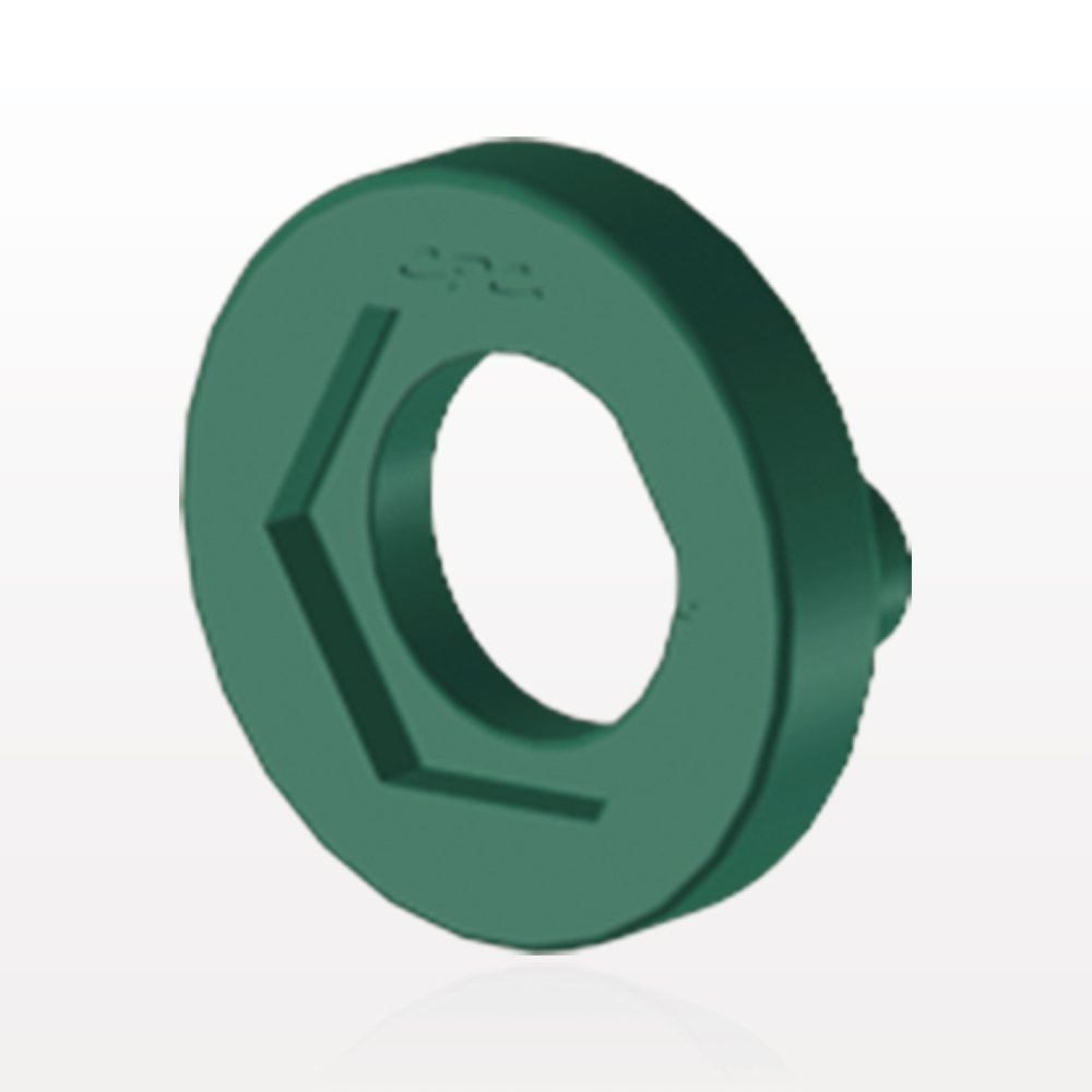 Color Code Ring, Green, 100/Bag