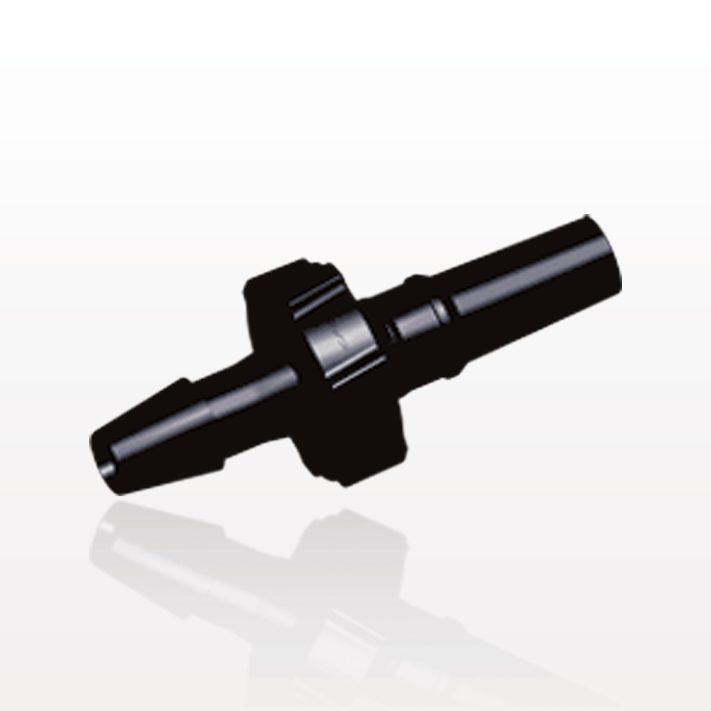 Male Luer Slip, Barbed, Black, 100/Bag