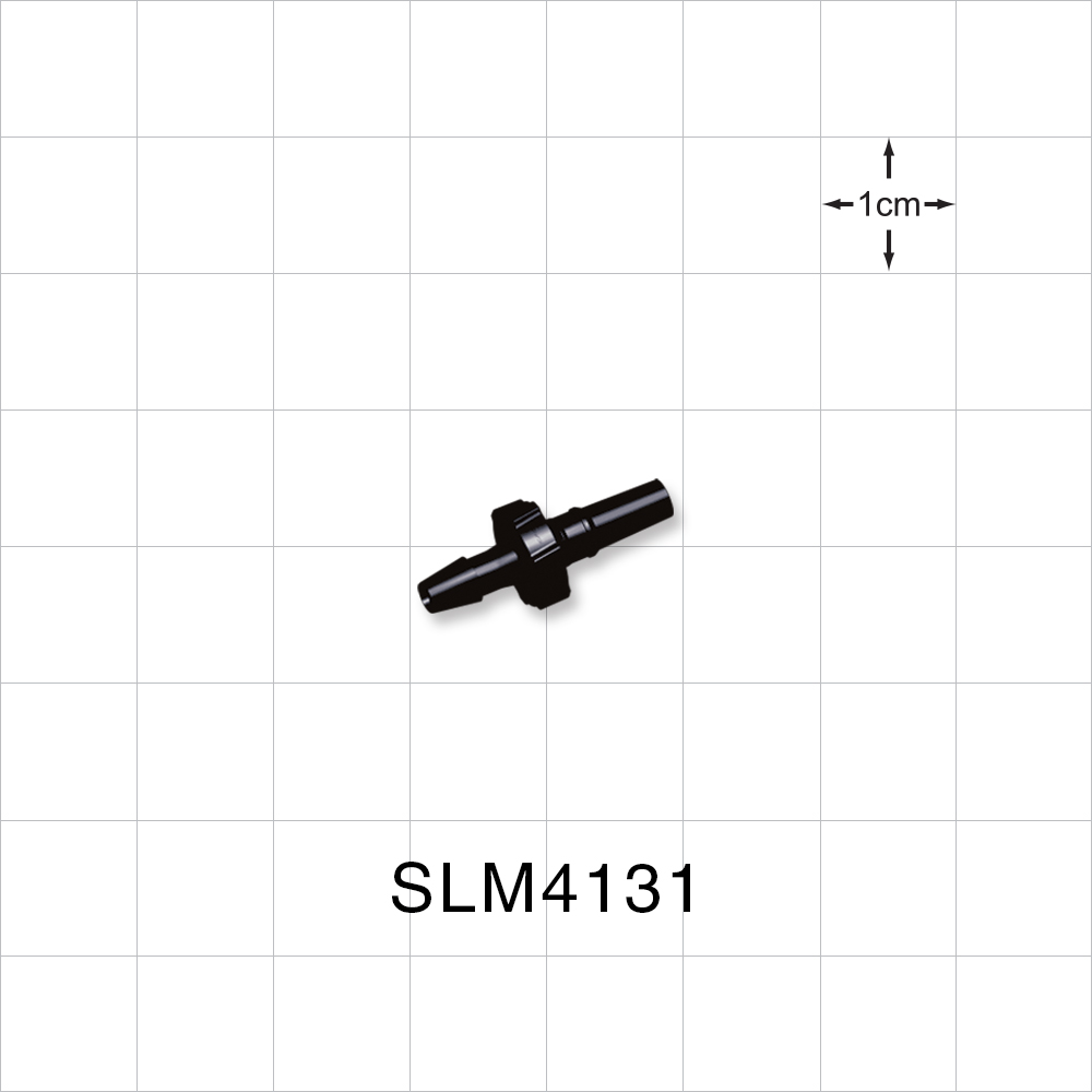 Male Luer Slip, Barbed, Black, 100/Bag