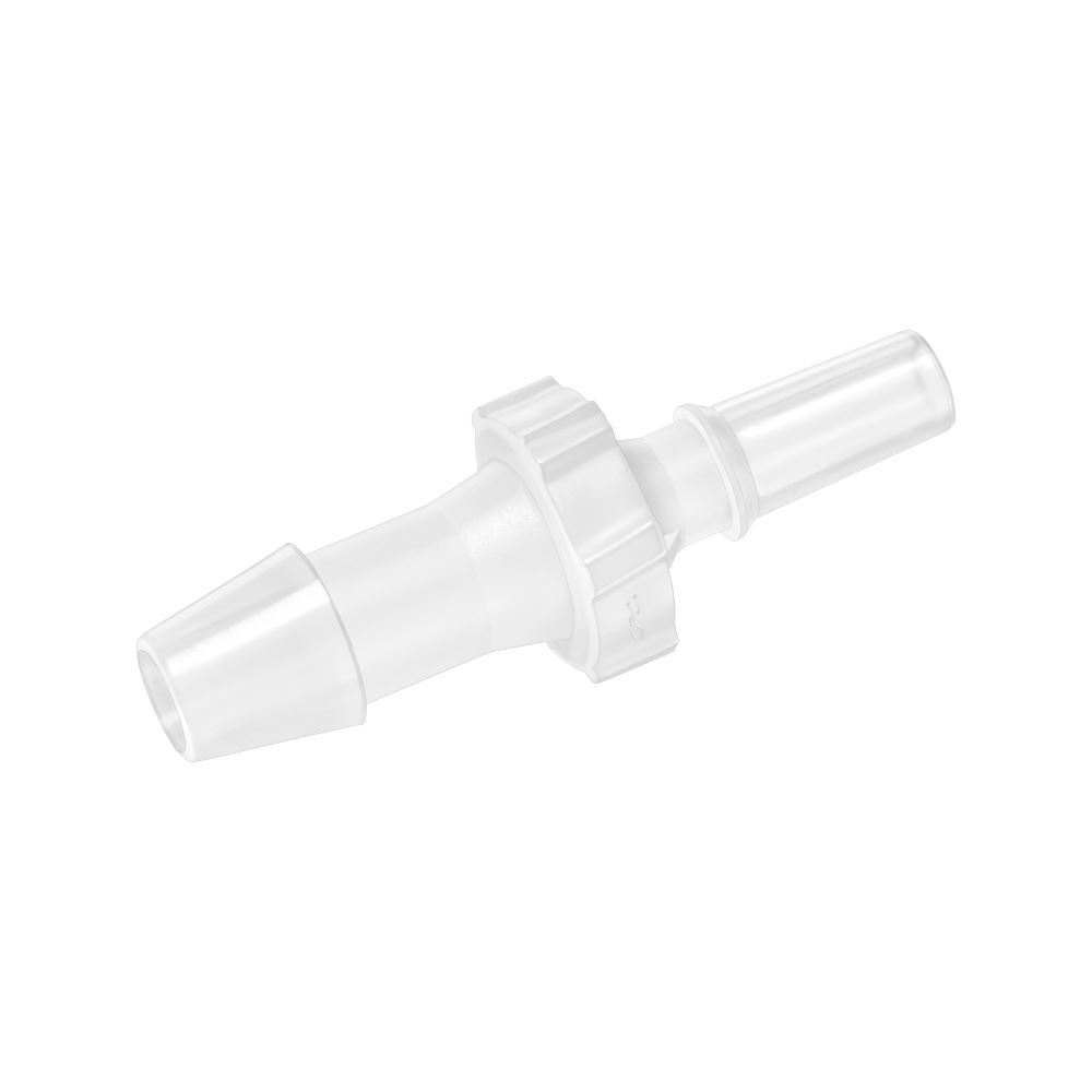 Male Luer Slip, Barbed, Natural, 100/Bag