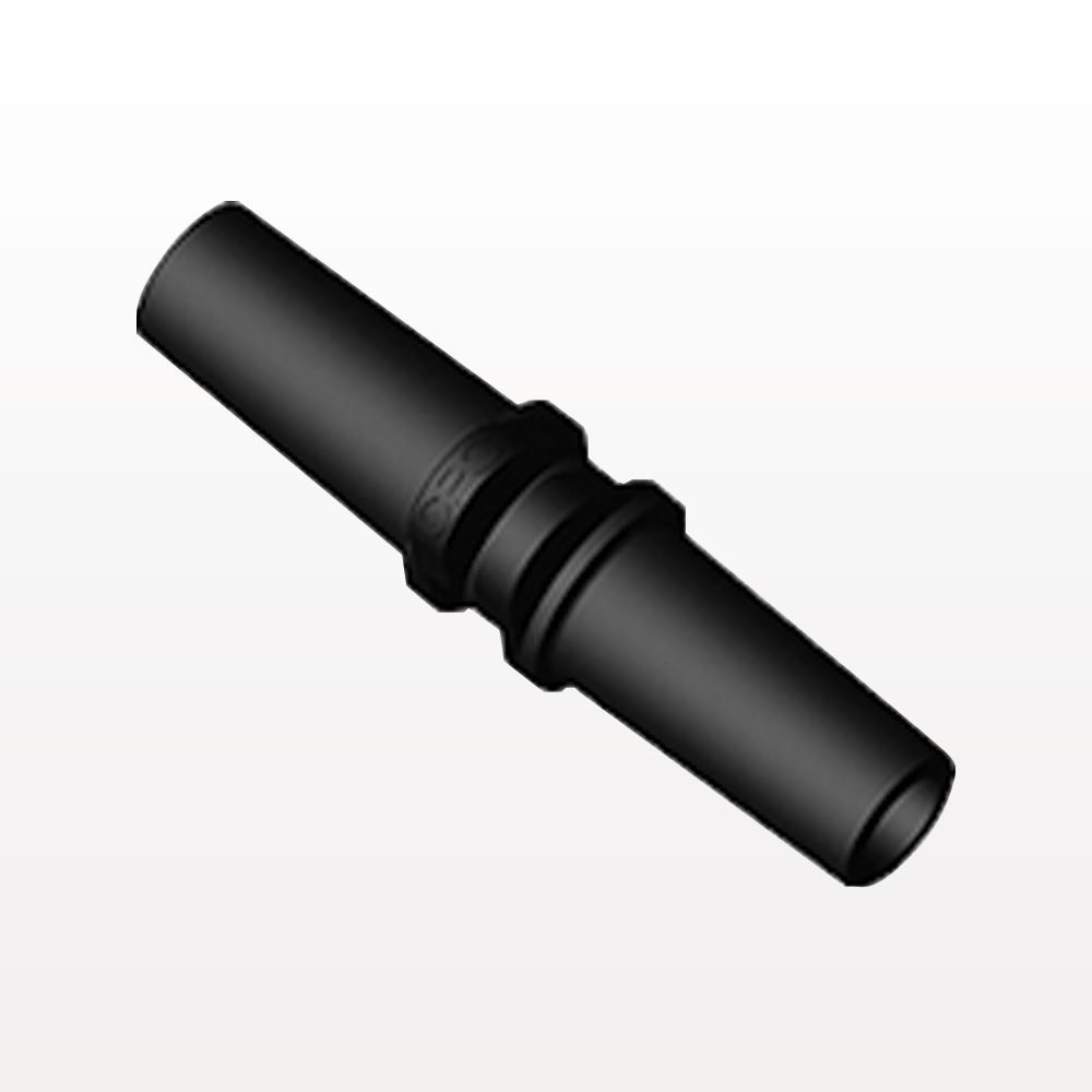 Male Luer Slip to Male Luer Slip, Black, 100/Bag