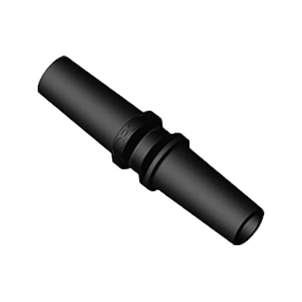 Male Luer Slip to Male Luer Slip, Black, 100/Bag