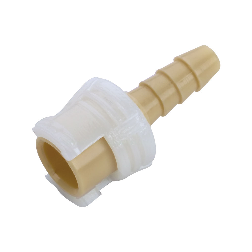 SMC Connector, Body, Non-Valved, Barbed